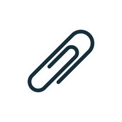 clip icon on white background