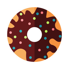 donut flat icon
