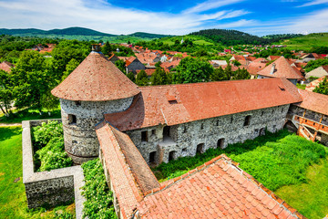 Fototapeta na wymiar Racos, Bethlen Castle - Transylvania, Romania