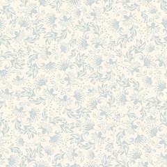 Seamless background with beige ornaments - 114856421