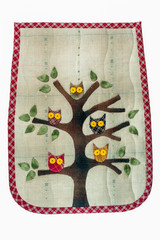 Quilt : Owls on tree