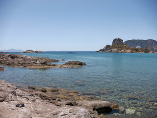 Chapel of St. Nicholas on the Kastri island in the Aegean Sea