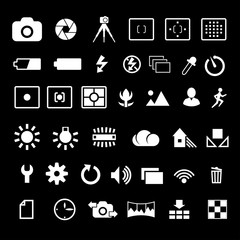 Camera settings icon
