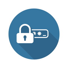 Safety Access and Password Protection Icon.