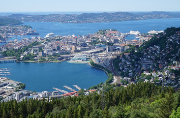 Fototapeta na wymiar Bergen, Norway