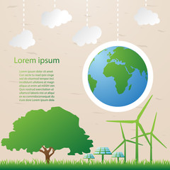 green world infographic