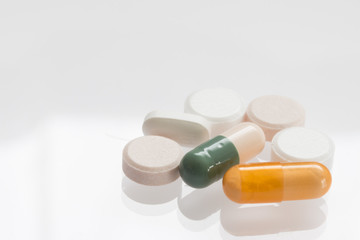 いろいろな種類の薬