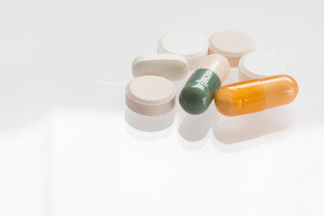 いろいろな種類の薬