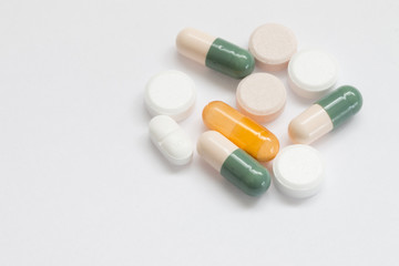 いろいろな種類の薬