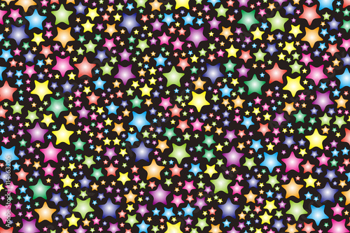 Background Wallpaper Vector Illustration Design Free Free Size Charge Free Colorful Rainbow Entertainment Party Image 背景素材壁紙 星 スター スターダスト 星屑 銀河 星空 夜空 天の川 天の河 ギャラクシー キラキラ ピカピカ 虹色 レインボー カラフル
