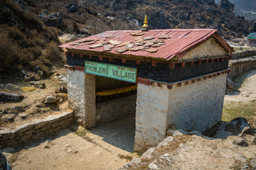 Naklejka premium Himalayas gate