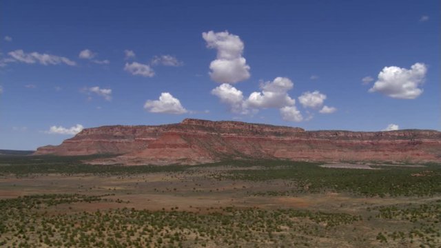 Flight passing Paria Plateau and Vermilion Cliffs in Arizona