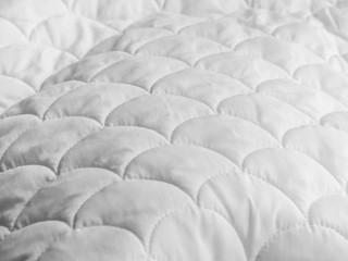 Obraz premium Abstract black and white fabric blurry texture