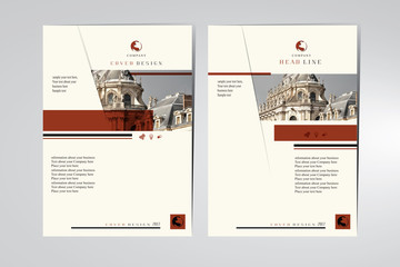 Cover Design, Titelblatt - obrazy, fototapety, plakaty