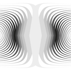 Black twisted curved stripes design background