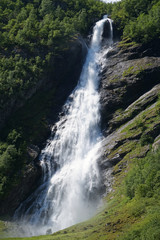 Fototapeta na wymiar Waterfall, Norway