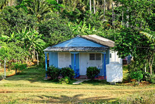 Kubanische Hütte im Valle de Viñales