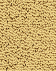 Background with gold petals.Vector illustration.