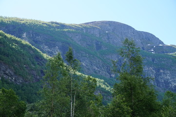 Fototapeta na wymiar Mountains in Norway