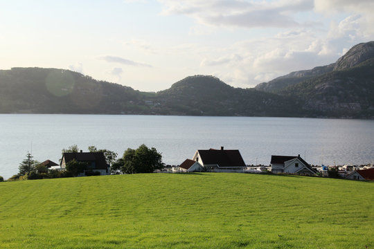Landscape in south Norway 