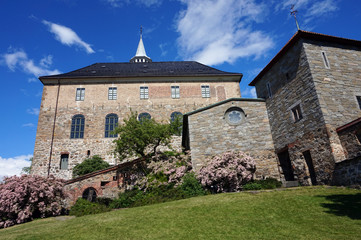 Fototapeta na wymiar Akershus, Oslo, Norway