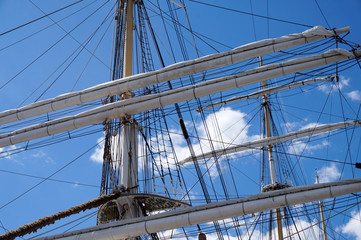 Tall ship mast