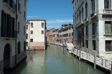 Fototapeta na wymiar Häuser Venedig