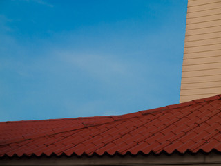 housetop,Image of An Old Roof..