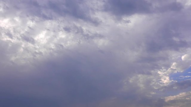 4K・晴れから雨雲に変化・タイムラプス_3-382