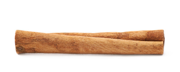 Cinnamon stick isolated