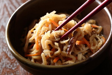 切り干し大根の煮物