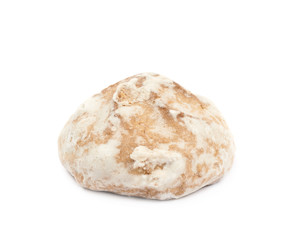 Russian gingerbread cookie isolated