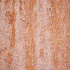 Fragment of an old rusted metal