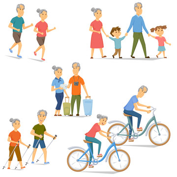 Seniors leisure and activity
