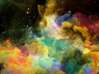 Obraz na płótnie Canvas Advance of Space Nebula