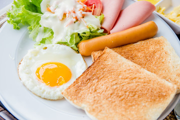 First Breakfast morning