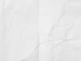 Crumpled white paper background © srckomkrit