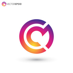 Fototapeta premium Abstract Letter C Logo