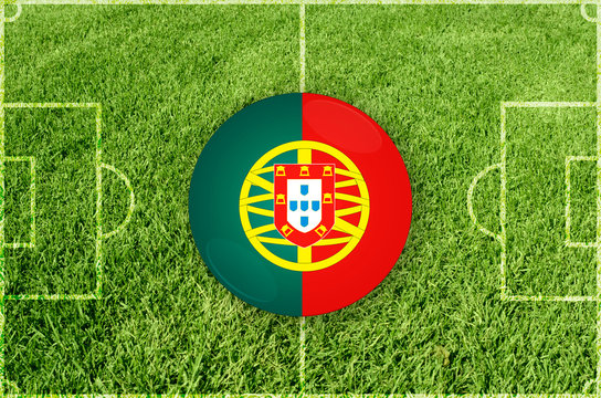 Portugal football symbol