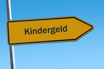 Schild 65 - Kindergeld