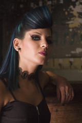 Fototapeta premium portrait of young woman