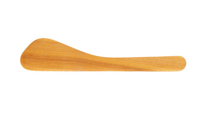 clean wooden spatula