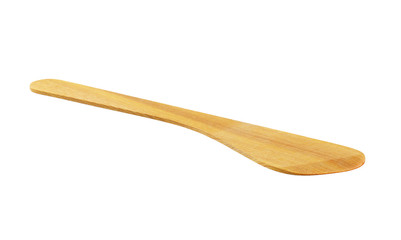 clean wooden spatula