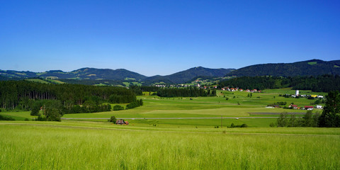 Blick nach FLADNITZ a.d.Teichalpe ( Oststeiermark )