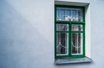 Obraz premium Old house window
