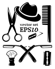 Barbershop accessory set