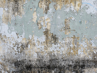 Aged street wall background, texture