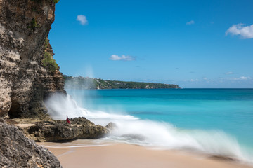 Dreamland beach in Bali