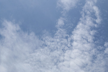 Cloudy skies during the day