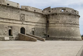 Fototapete Gründungsarbeit Forte Michelangelo, Civitavecchia